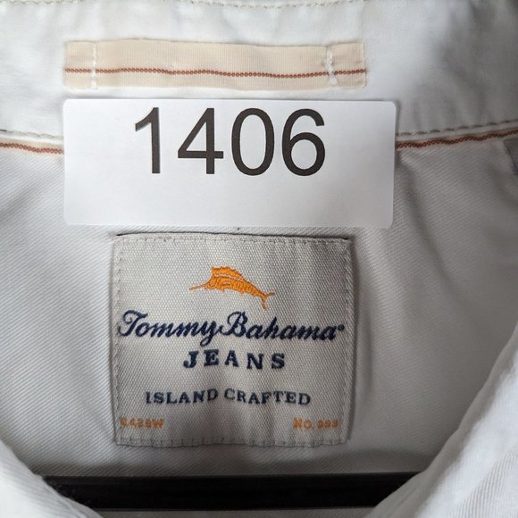 Tommy Bahama* Men's Short Sleeve Button Down High/Low Curved Hem Shirt~ Size XXL - Picture 3 of 14